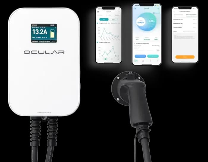 Ocular smart EV charger with app connectivity – Perth WA